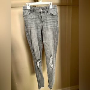 Old Navy Rockstar Mid-Rise Skinny Jeans, Grey